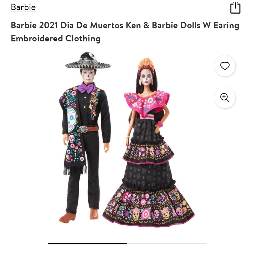 Barbie & Ken 2021 Dia de los Muertos Dolls